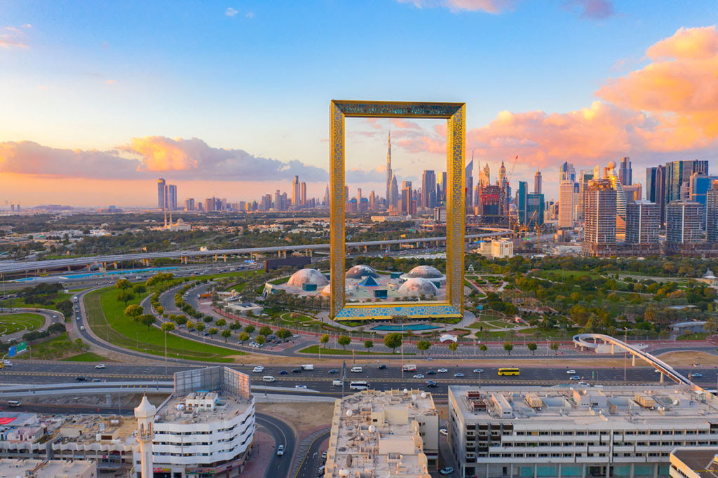 Dubai-Frame-view-attractions-UAE-United-Arab-Emirates